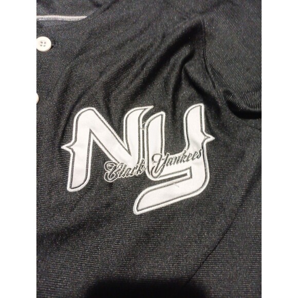 NY Black Yankees Baseball Jersey Sm Negro League Headgear Classic Embroidered - Picture 7 of 10